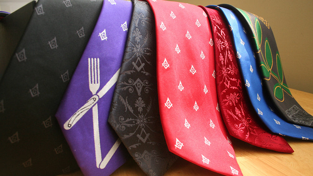 The Last FraternalTies Custom Lodge Silk Necktie