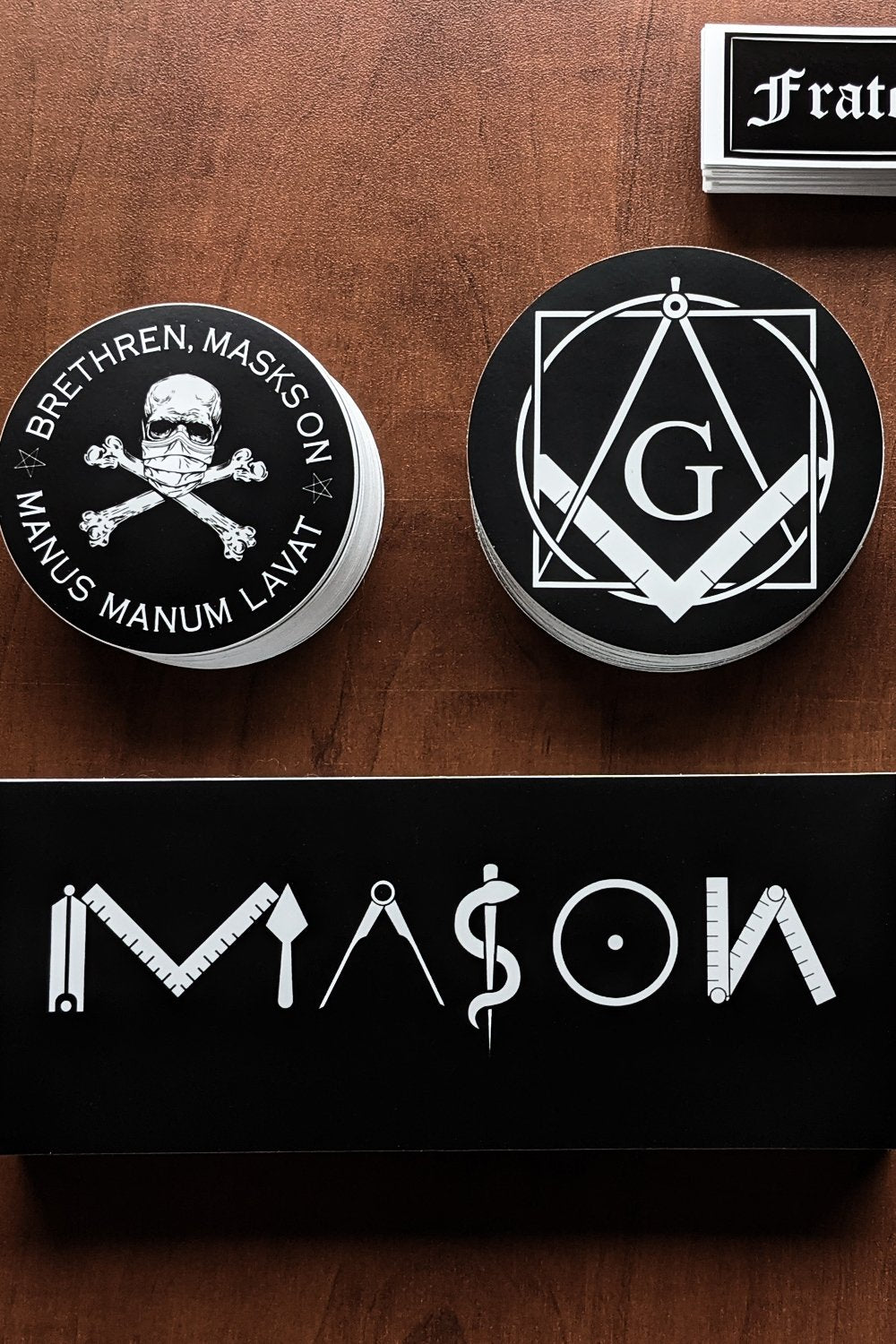 Masonic Stickers and Car Decals