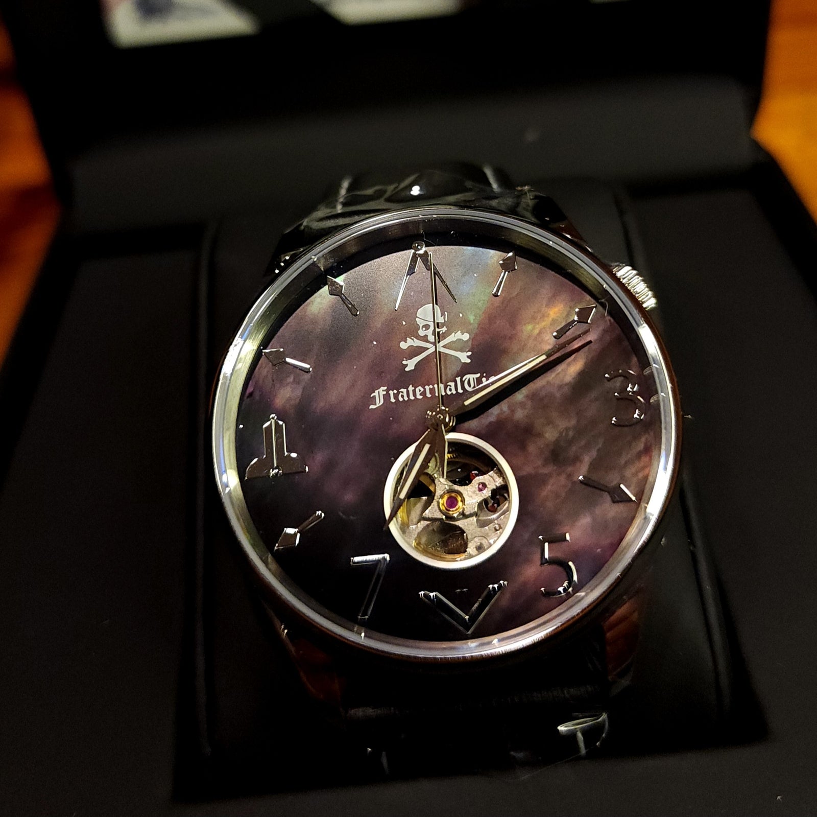 No. 36 Black Mother of Pearl 357 Automatic