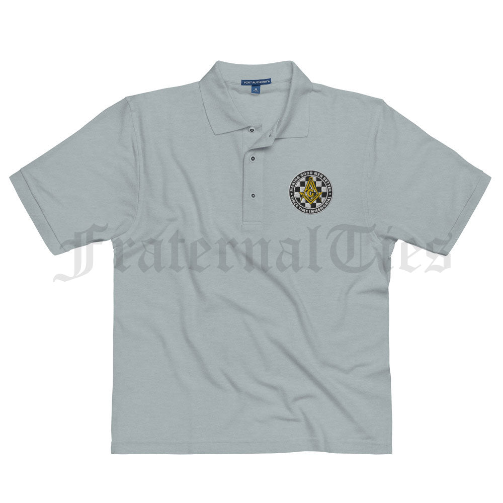 Making Good Men Better Premium Polo (Gold S&C)