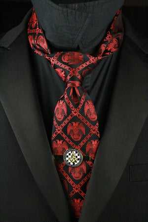 Bundle: 32nd Degree Scottish Rite Crimson Tie
