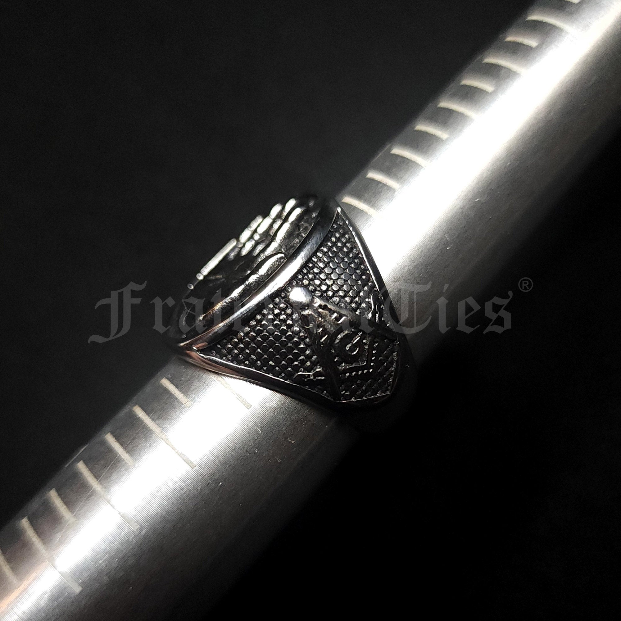 Lot of Man Biker Ring - Stainless Steel