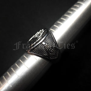 Lot of Man Biker Ring - Stainless Steel