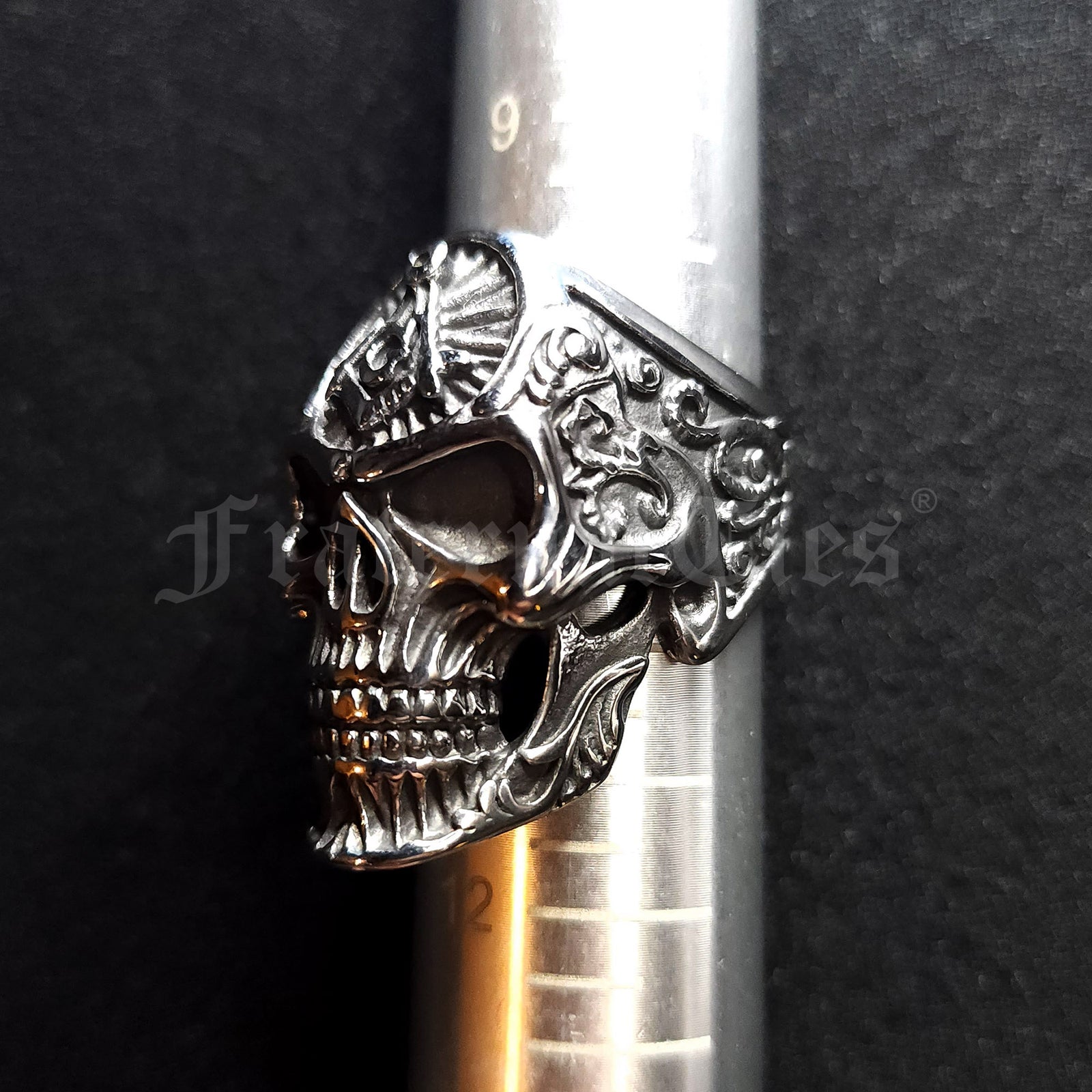 Masonic Skull Biker Ring – Stainless Steel