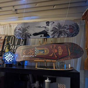 Master Mason Tracing Skateboard | Retro Rocket Deck