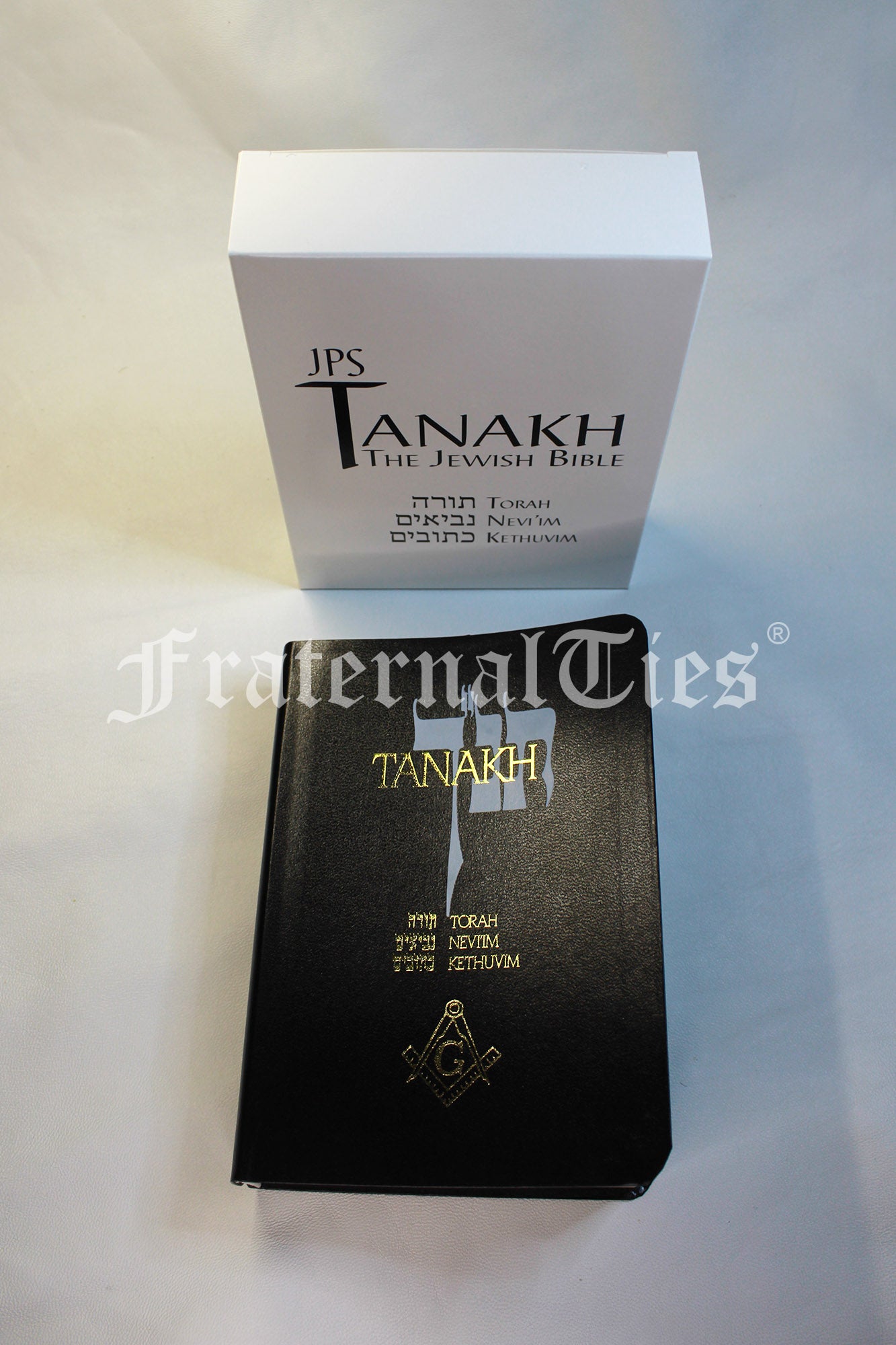 Tanakh Presentation Edition with Gold Masonic Emblem Embossing