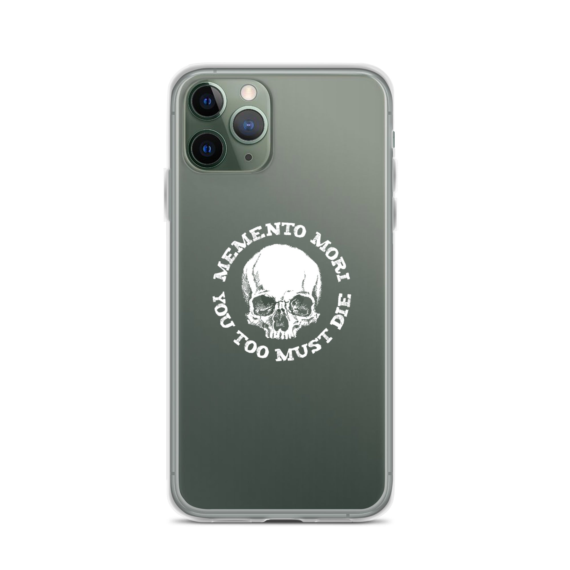 Memento Mori You Too Must Die iPhone Case
