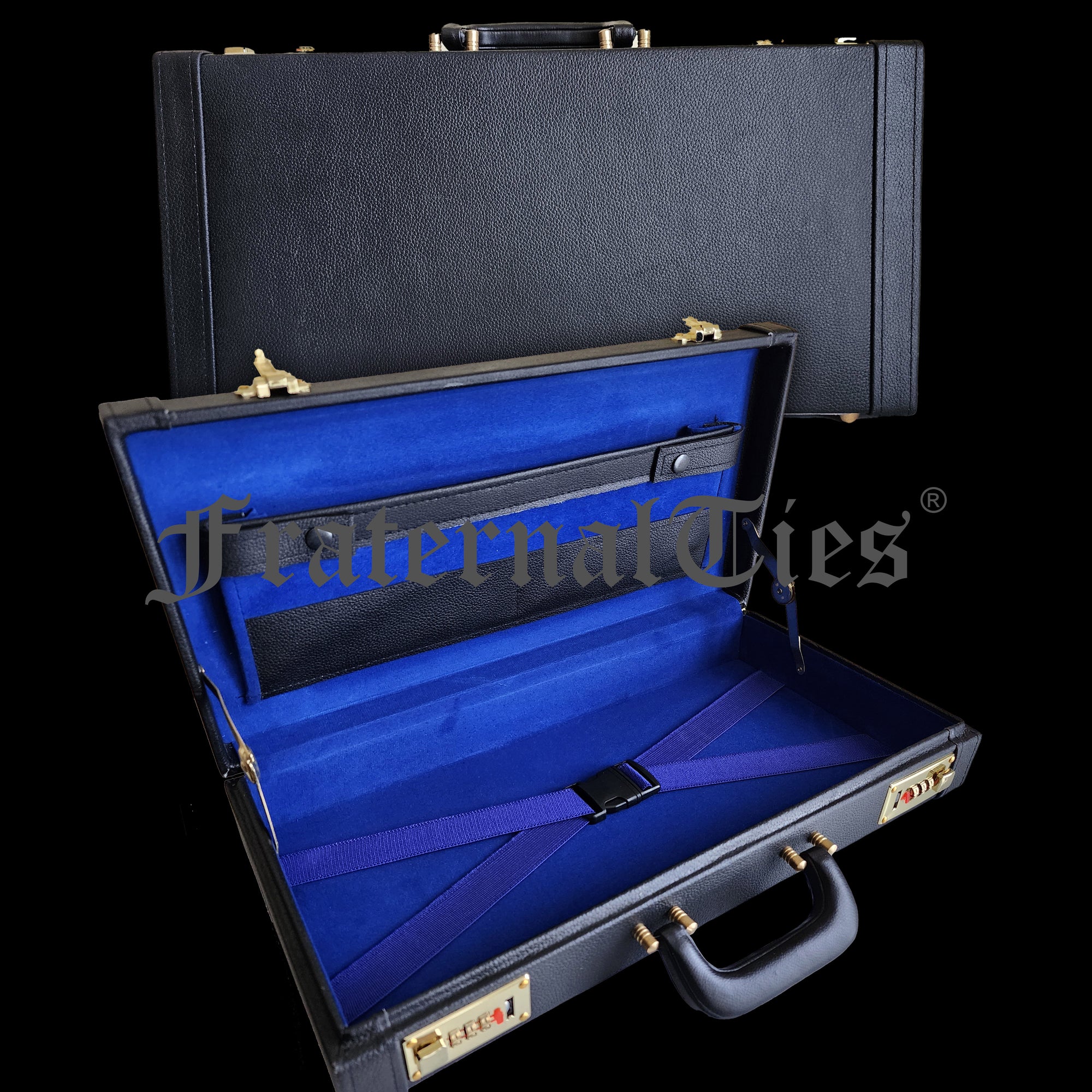 Masonic Apron Half Case - Genuine Leather