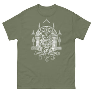 Sacred Geometry Cotton T-shirt