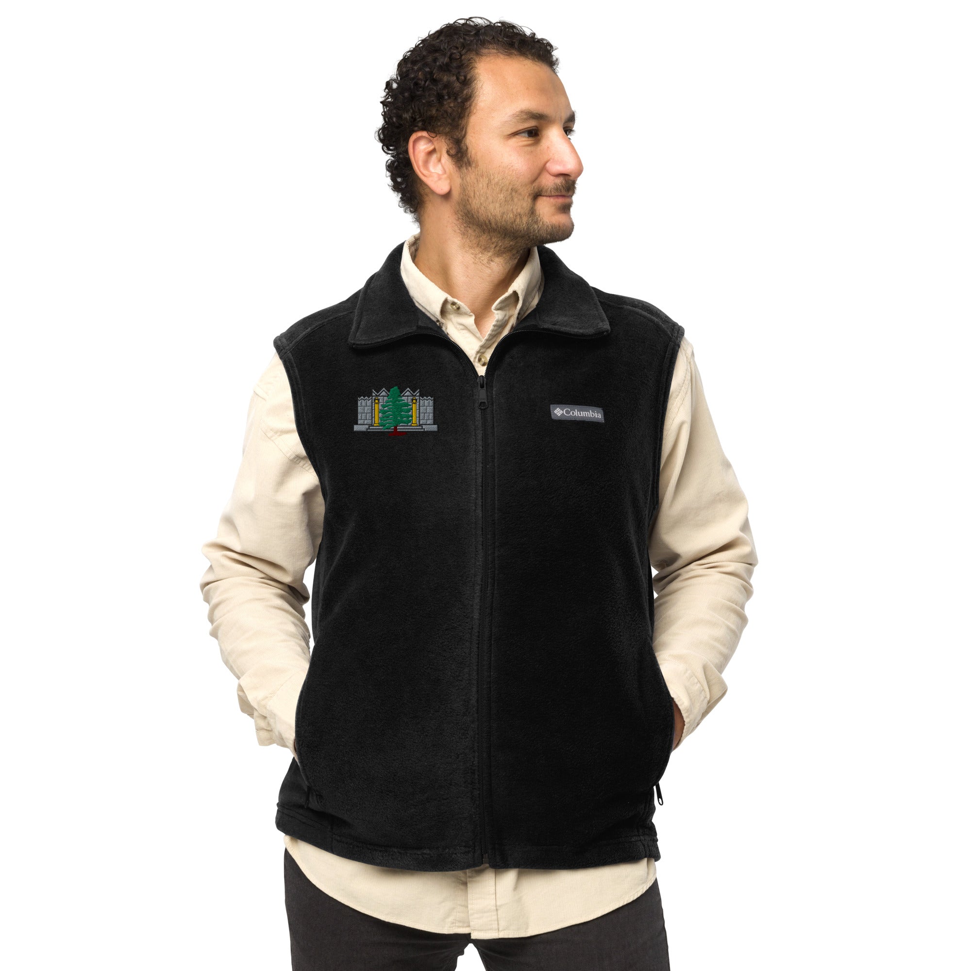Tall Cedars of Lebanon Columbia fleece vest