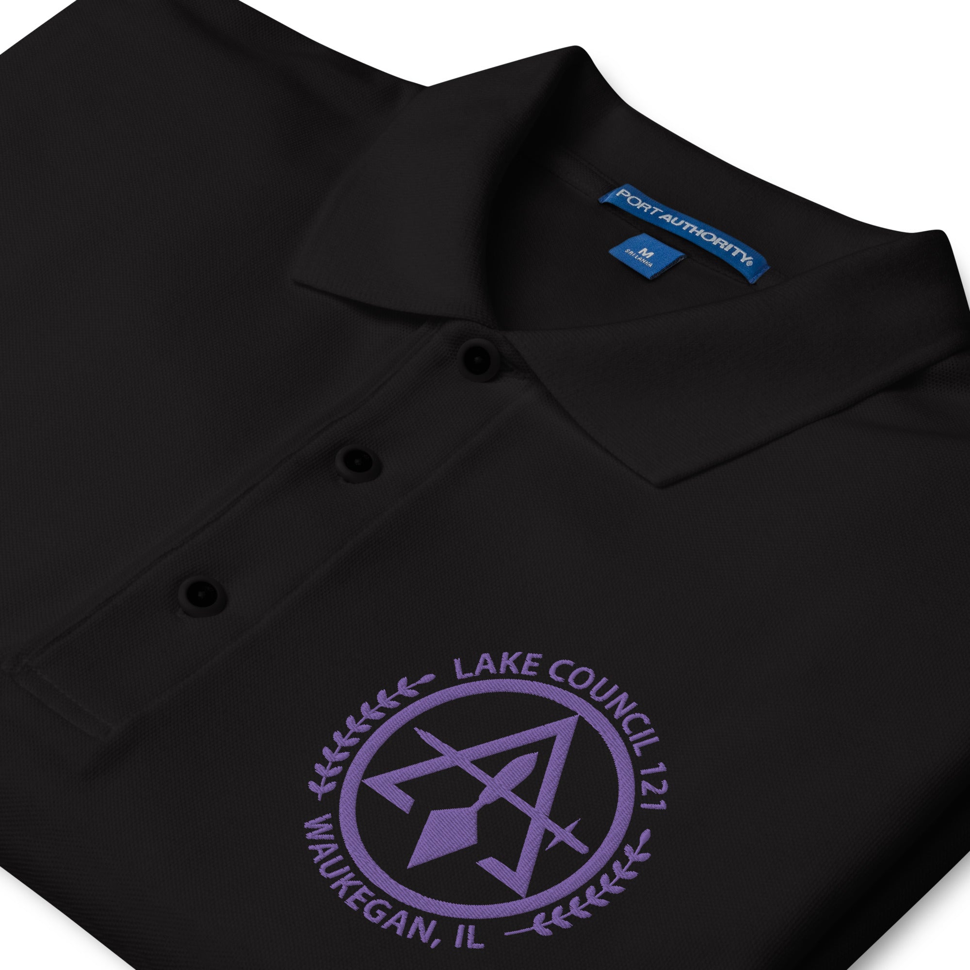 Lake Council 121 Embroidered Premium Polo