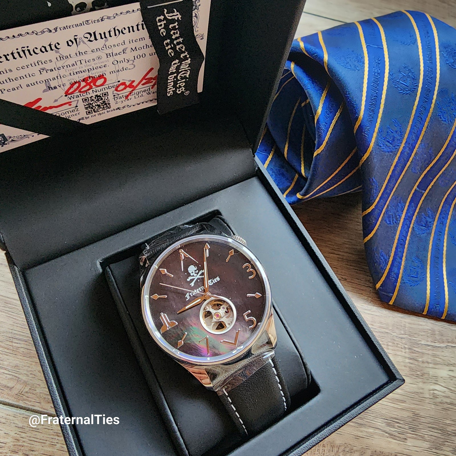 No. 80 Black Mother of Pearl 357 Automatic