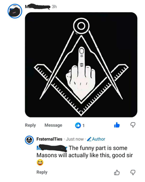 PRE-ORDER: Anti Anti-Masons Lapel Pin