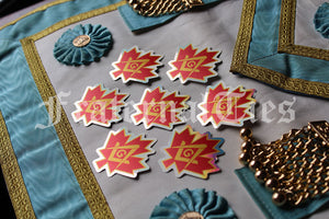 Canadian Masonic Stickers (pack-of-seven)