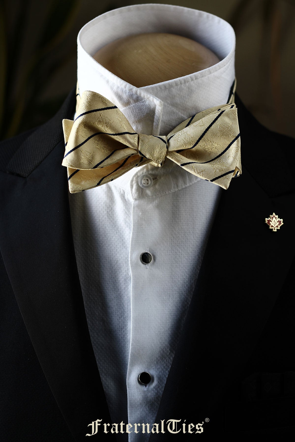 DeMolay Grand Master Bowtie | GM Dad John W. Whitaker 2019-2020