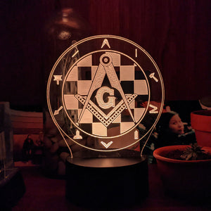 Masonic Working Tools LED Lamp - FraternalTies