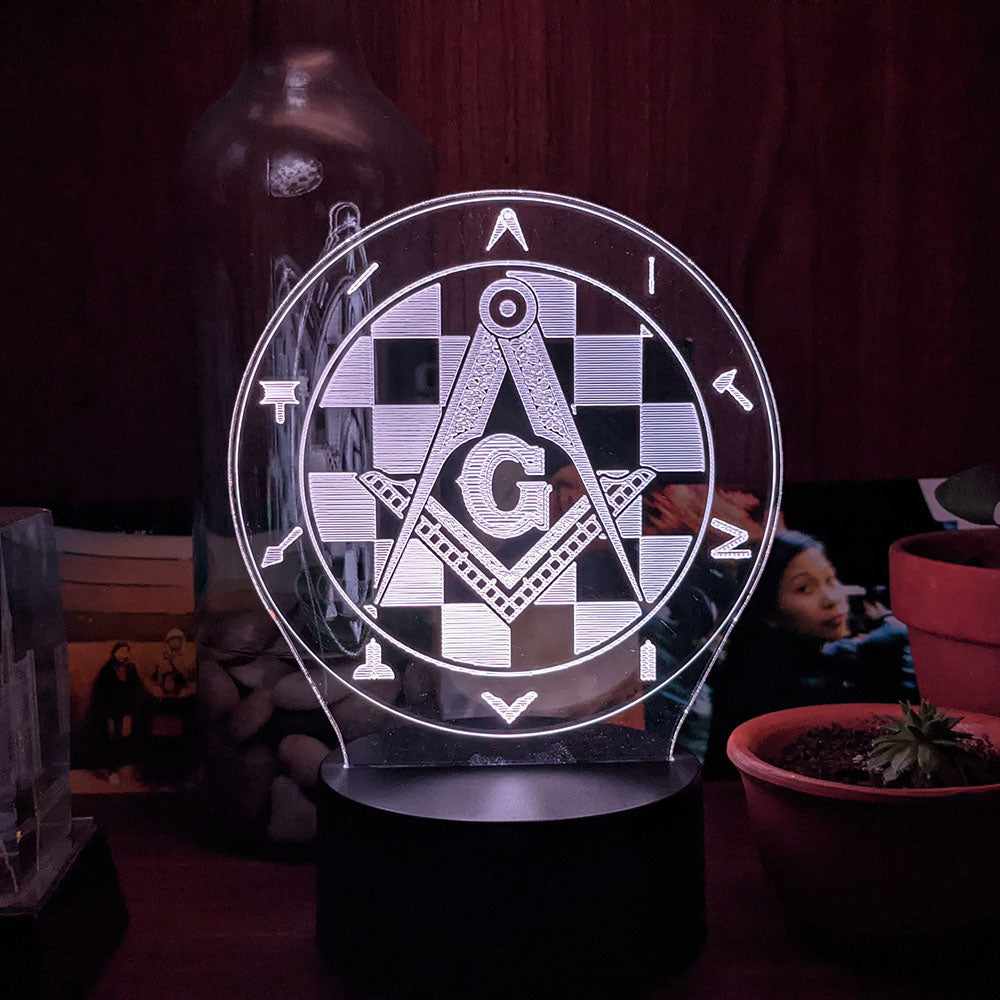 Masonic Working Tools LED Lamp - FraternalTies