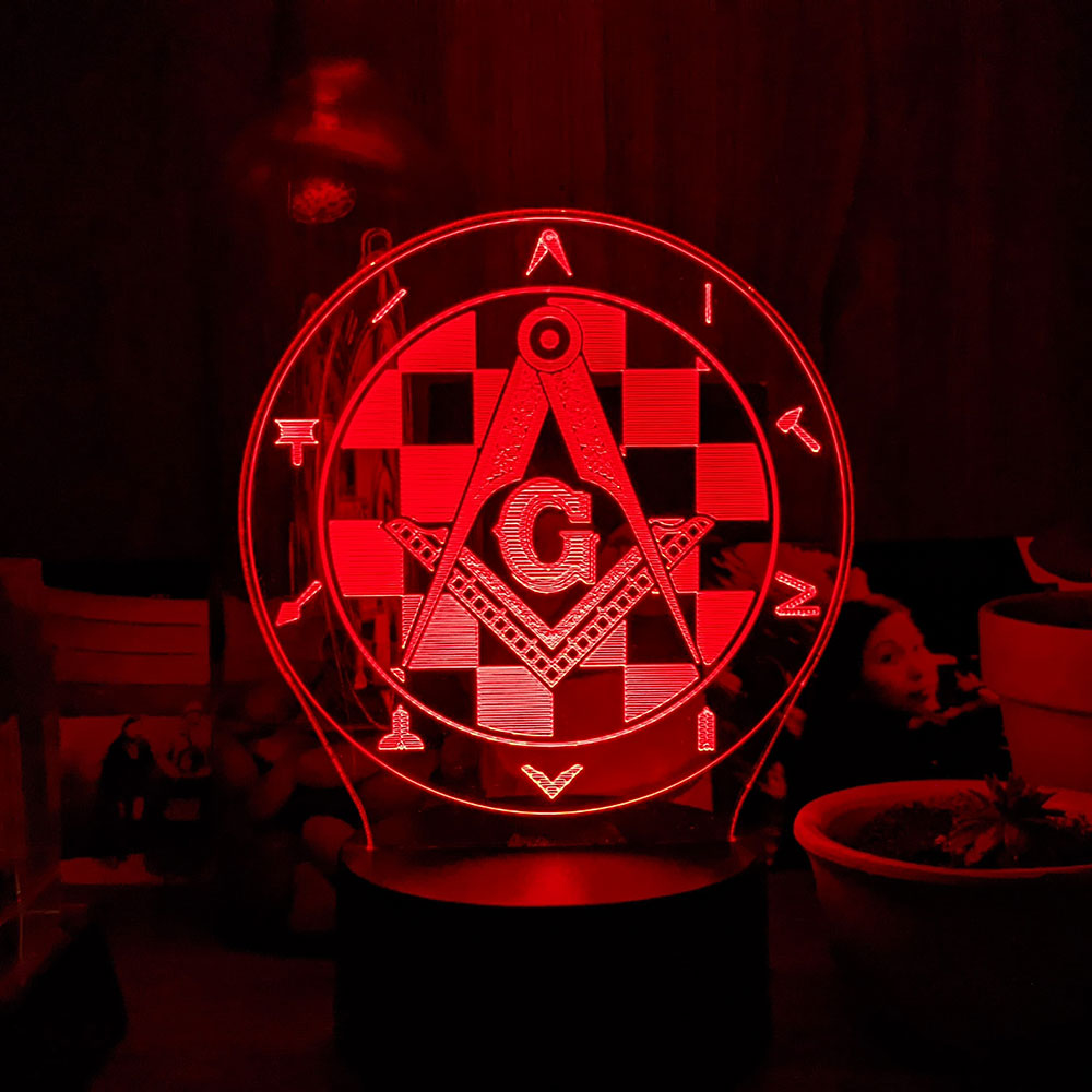 Masonic Working Tools LED Lamp - FraternalTies