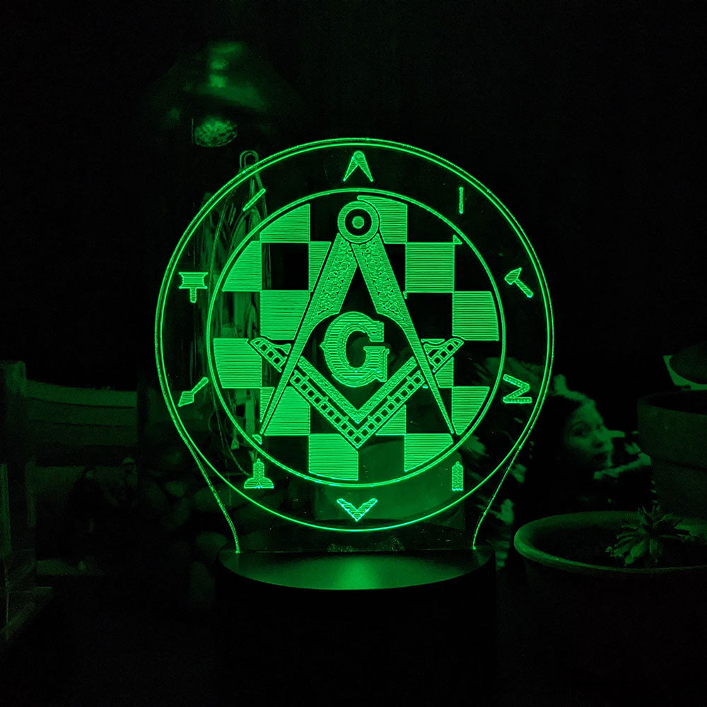 Masonic Working Tools LED Lamp - FraternalTies