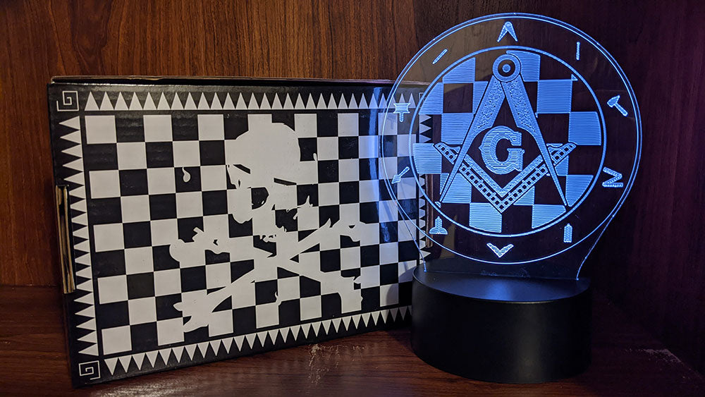 Masonic Working Tools LED Lamp - FraternalTies