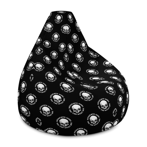 Memento Mori You Too Must Die Bean Bag Chair Cover FraternalTies