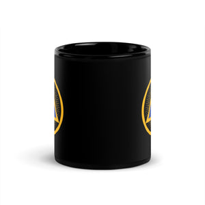 Lodge of Perfection Black Glossy Mug