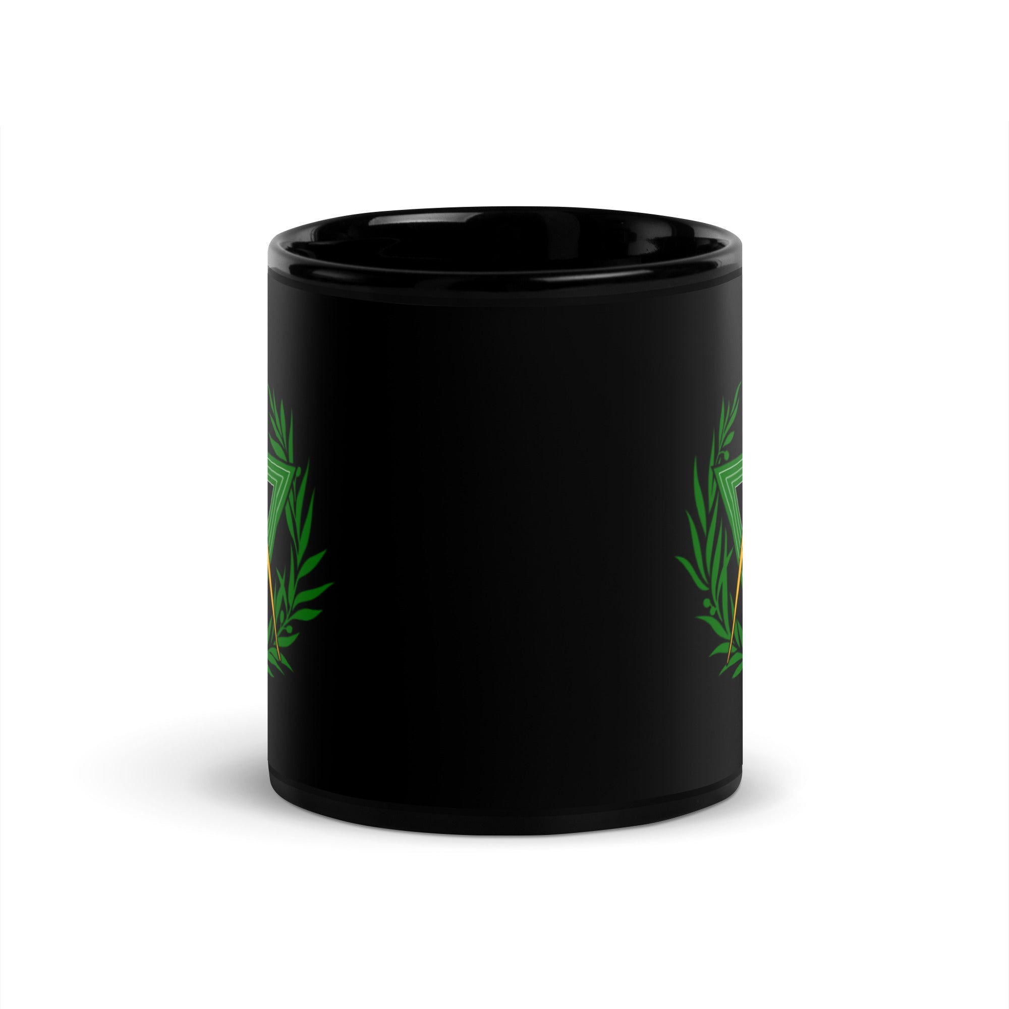 AMD No. 1 Black Glossy Mug