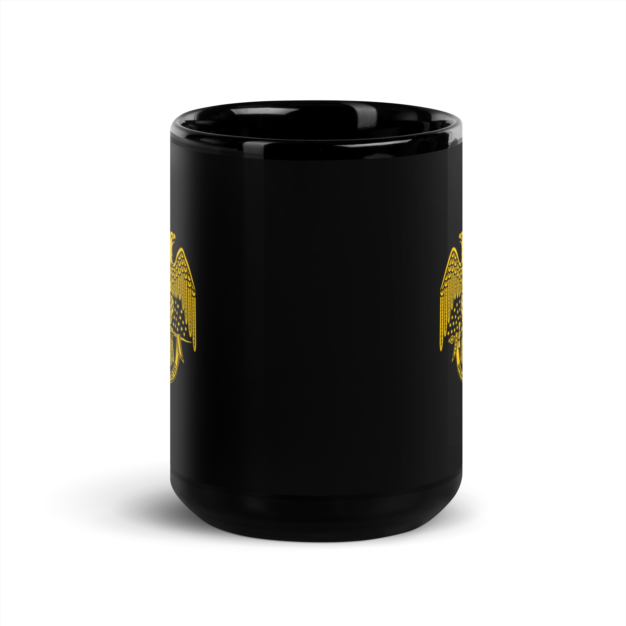 32º Scottish Rite Black Glossy Mug