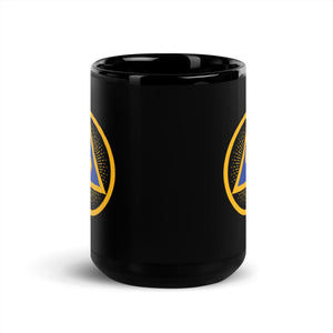 Lodge of Perfection Black Glossy Mug