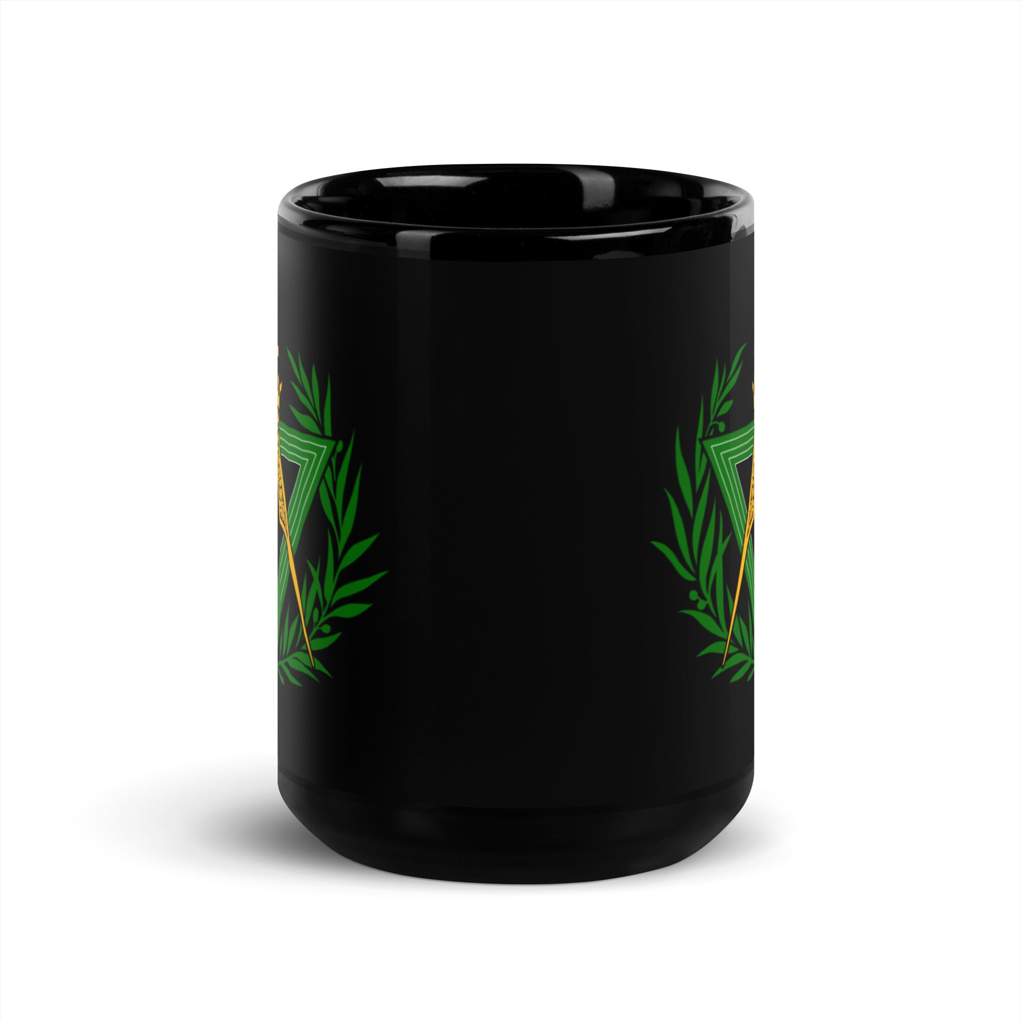 AMD No. 1 Black Glossy Mug