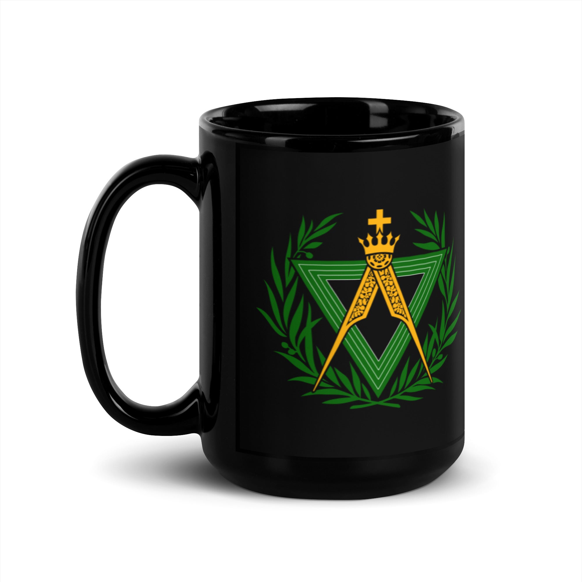 AMD No. 1 Black Glossy Mug