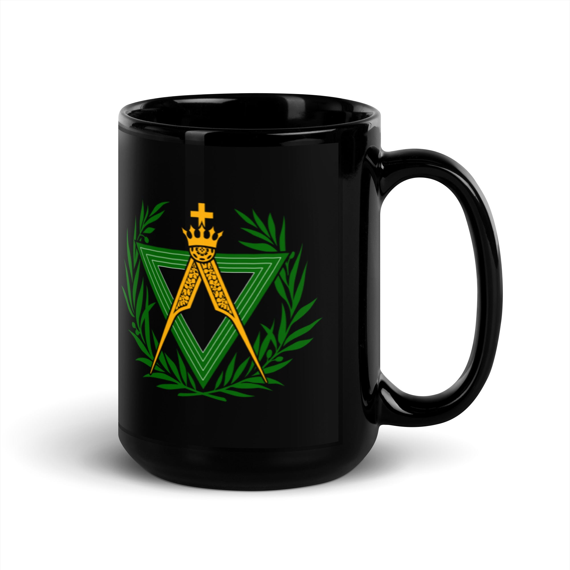AMD No. 1 Black Glossy Mug