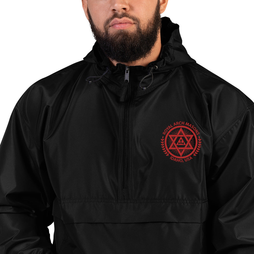 Royal Arch No. 5 Custom Embroidered Champion Packable Windbreaker