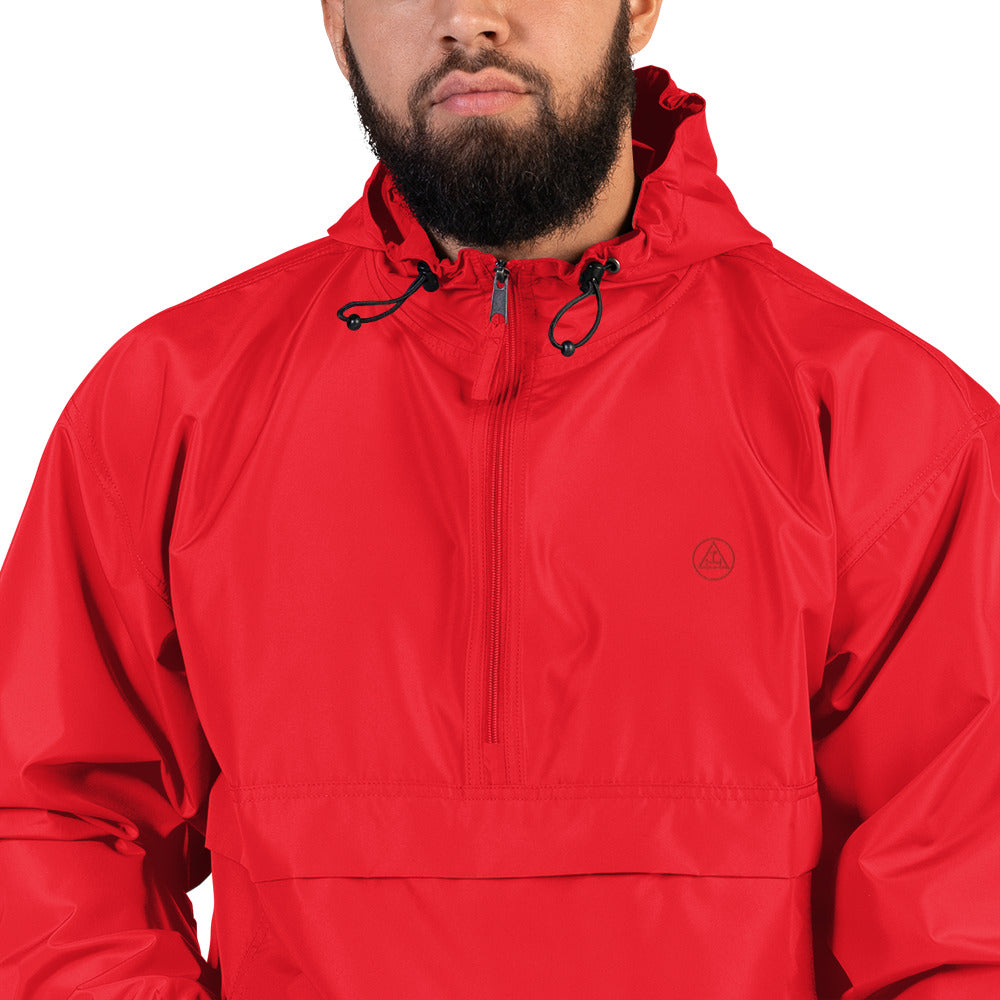 Royal Arch Logo Embroidered Champion Packable Windbreaker