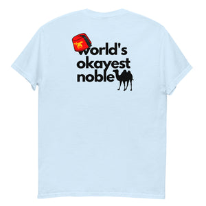 World's Okayest Noble shrine t-shirt (light color)