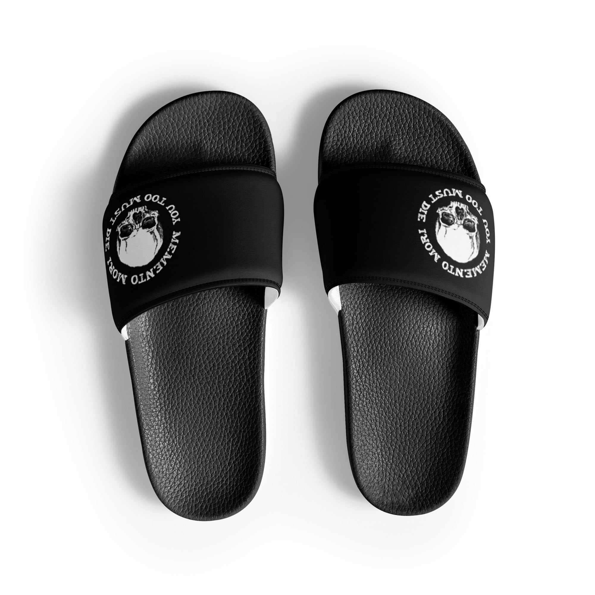 Memento Mori You Too Must Die Men’s slides