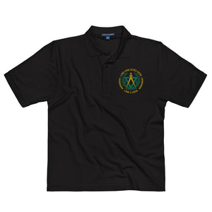 AMD No. 3 Customizable Embroidered Premium Polo