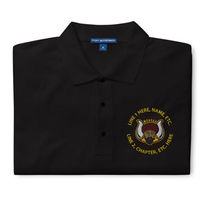 MOVPER No. 1 Embroidered Premium Polo