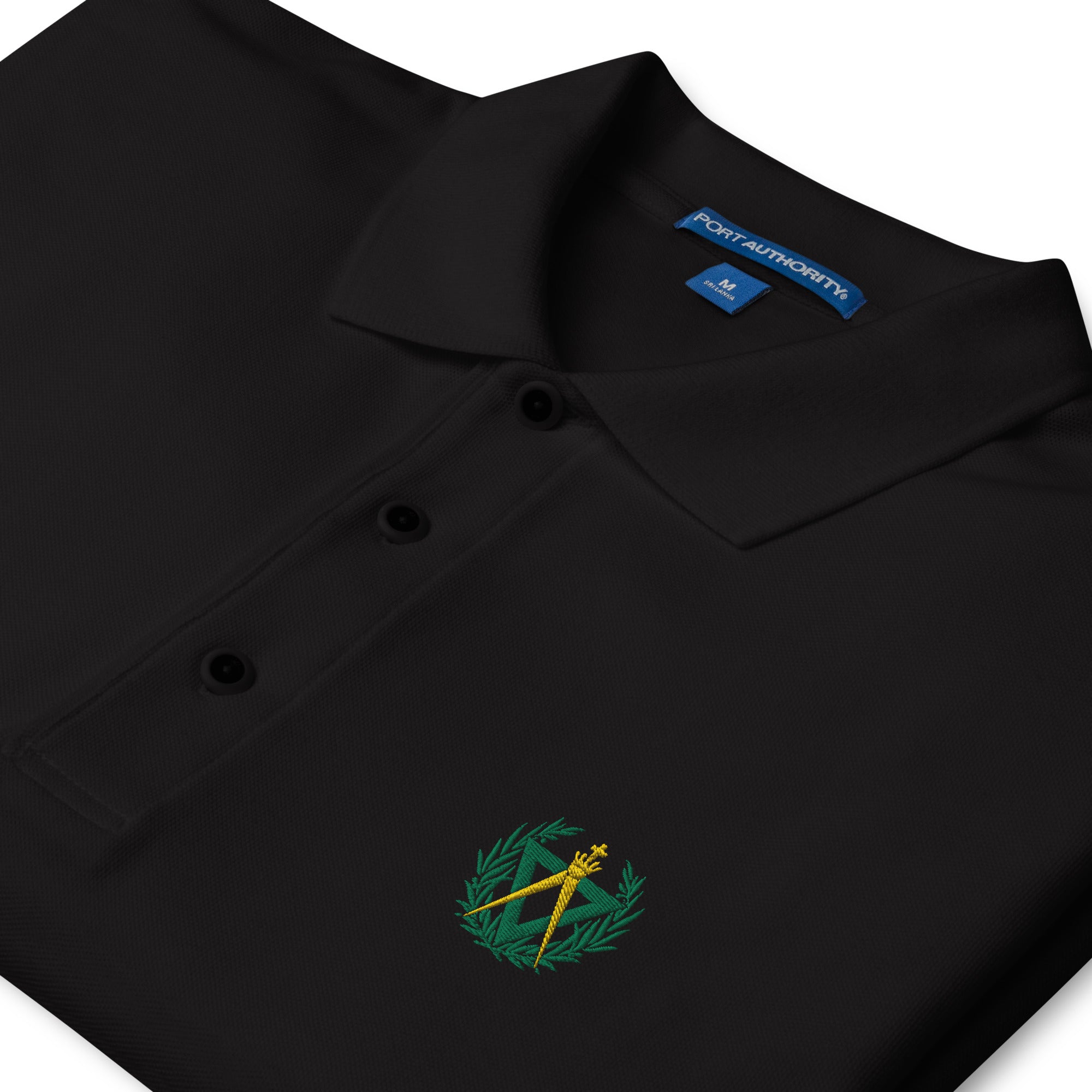 AMD No. 2 Embroidered Premium Polo