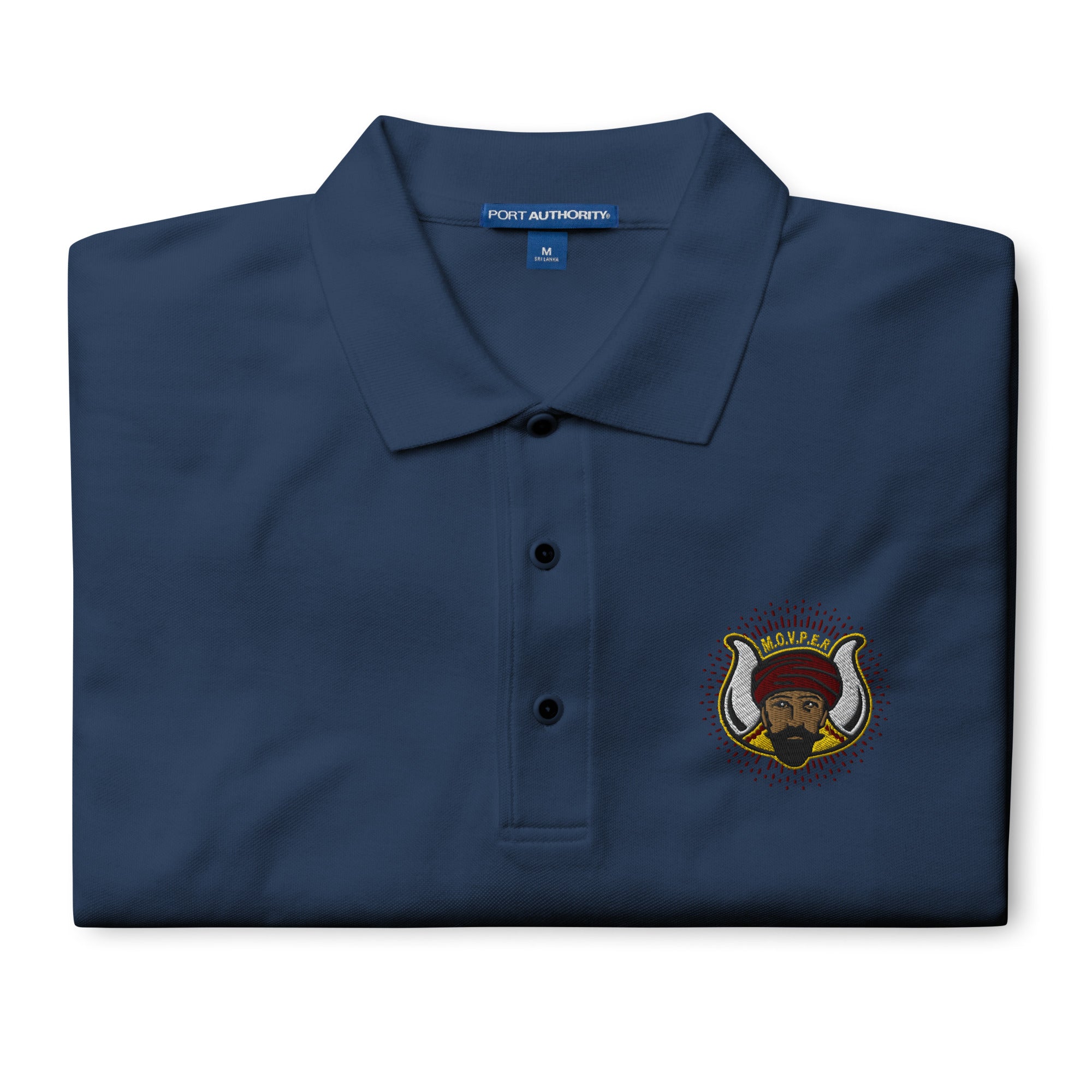 MOVPER No. 1 Embroidered Premium Polo