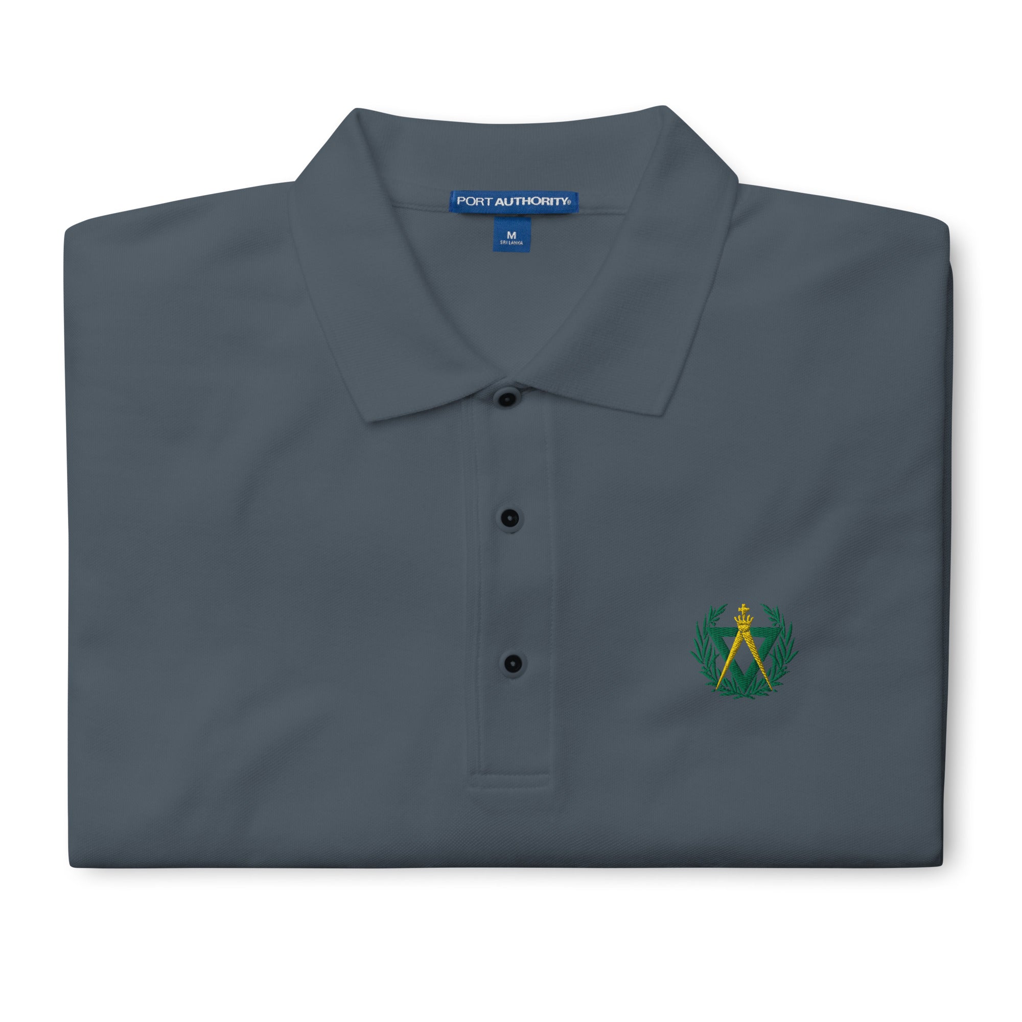 AMD No. 2 Embroidered Premium Polo