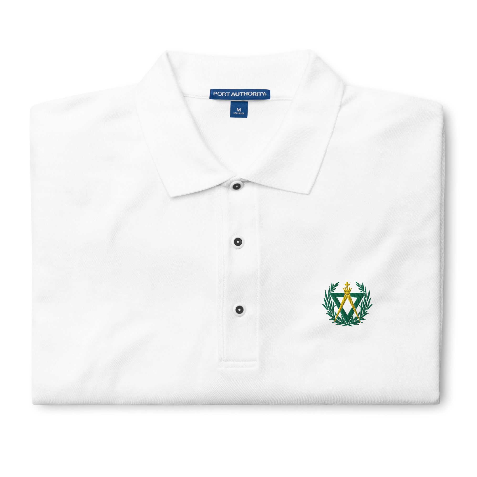 AMD No. 2 Embroidered Premium Polo