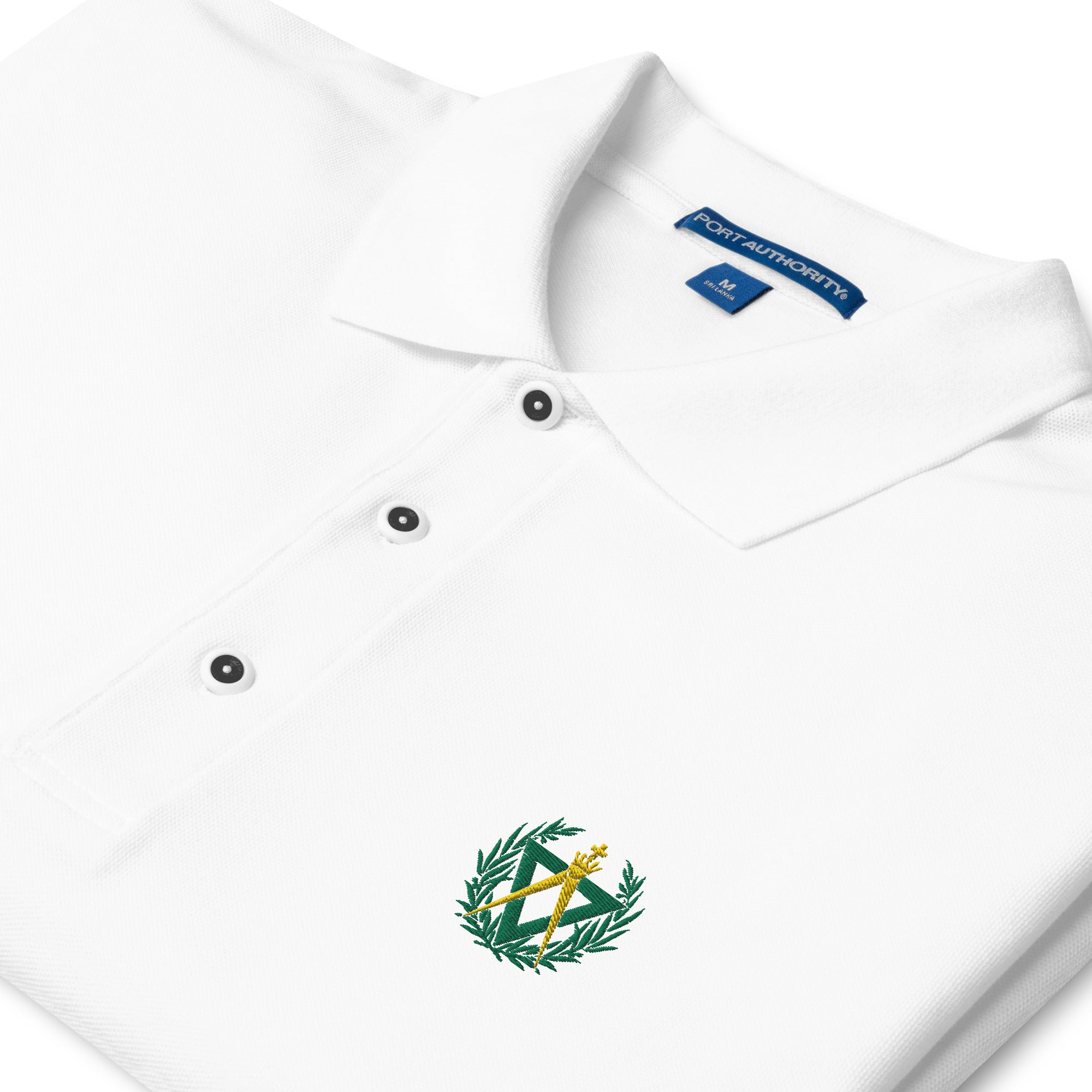 AMD No. 2 Embroidered Premium Polo