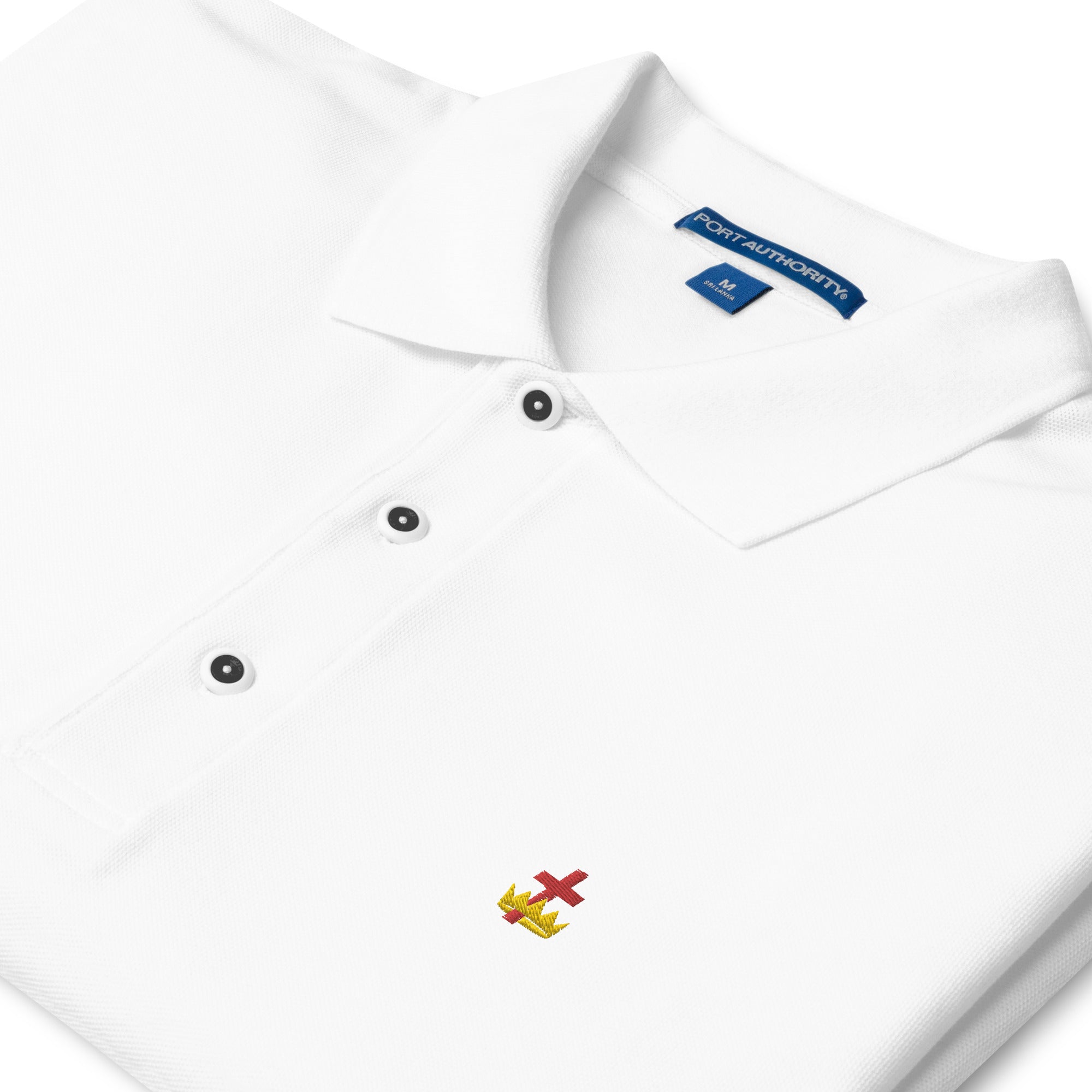 Knights Templar Logo Embroidered Premium Polo