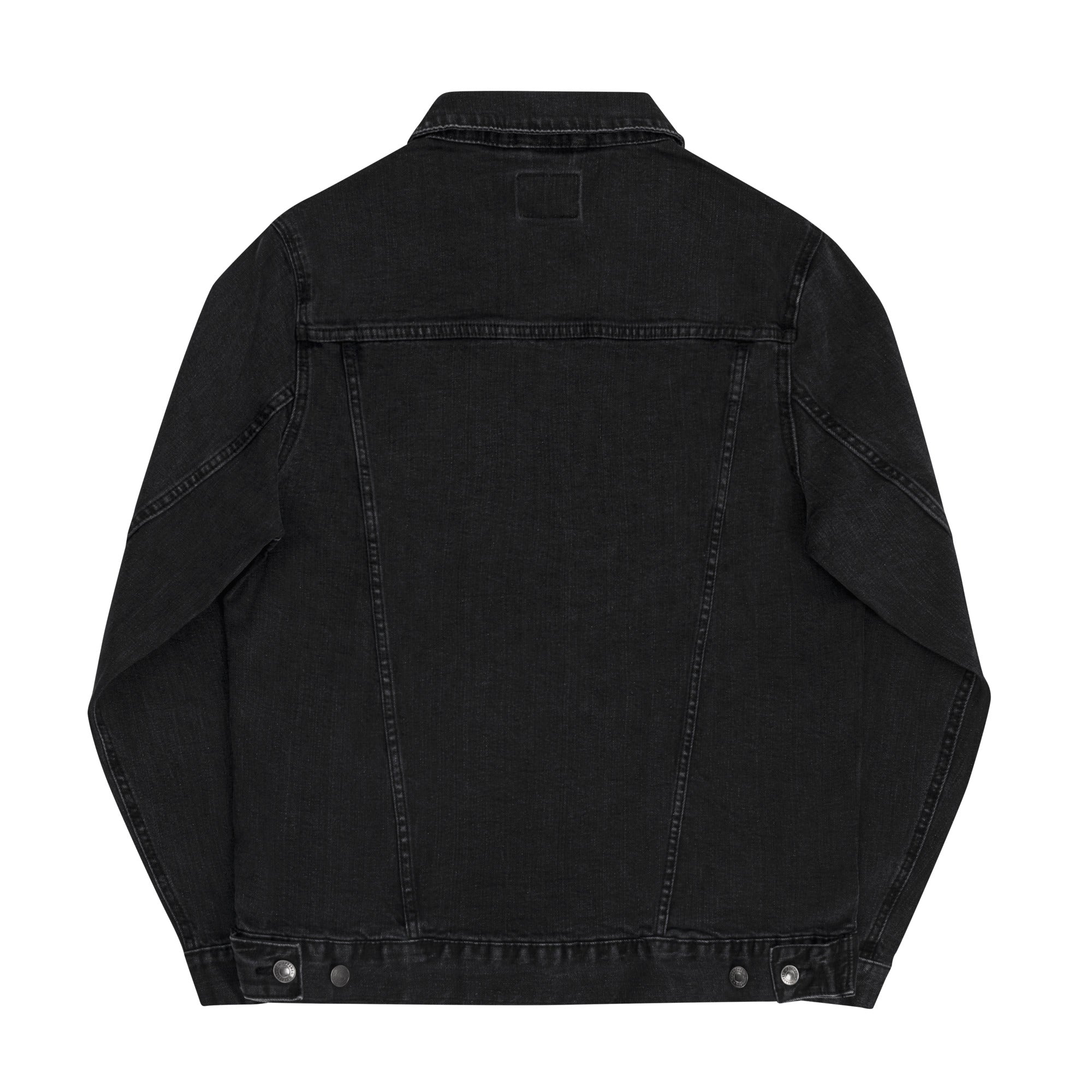 AMD No. 3 Embroidered denim jacket