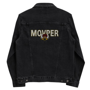 MOVPER No. 1 Embroidered denim jacket