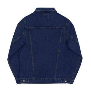 AMD No. 3 Embroidered denim jacket