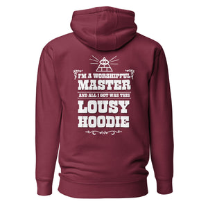 I'm a Worshipful Master hoode