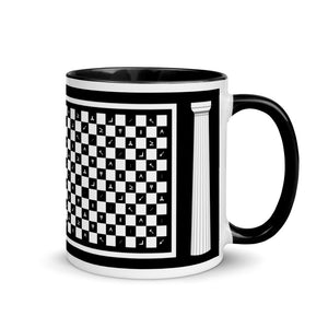 Checkered Floor & Working Tools Mug - FraternalTies