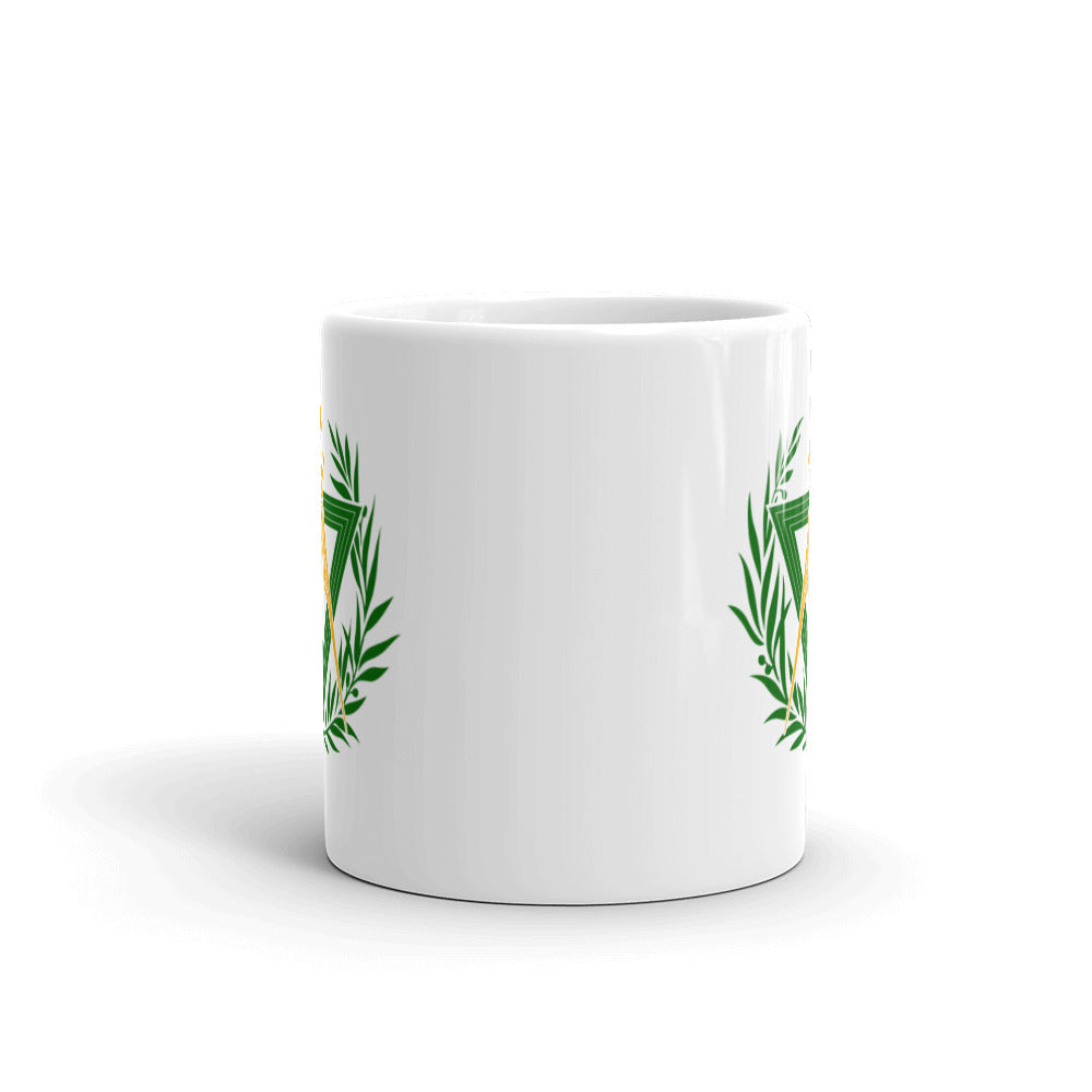 AMD No. 1 White glossy mug